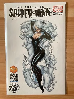 Buy Superior Spider-Man #29 La Mole Variant By J. Scott Campbell • 38.83£