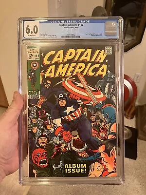Buy Captain America 112 Cgc 6.0 • 62.13£