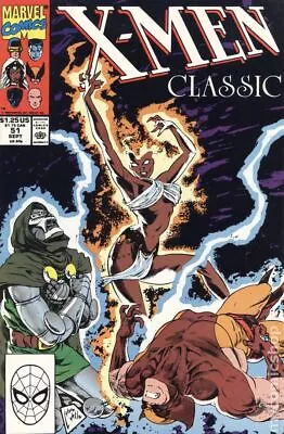 Buy X-Men Classic Classic X-Men #51 VF- 7.5 1990 Stock Image • 3.03£