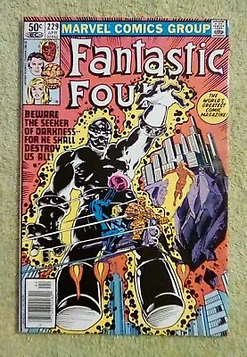 Buy Fantastic Four #229 (Marvel, 4/81) 8.0 VF (1st Ebon Seeker) • 3.11£