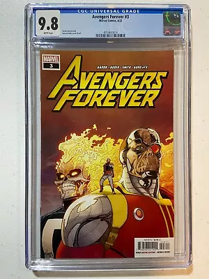 Buy Avengers Forever #1 Cgc 9.8 W (2022) 1st Print Key • 30.68£