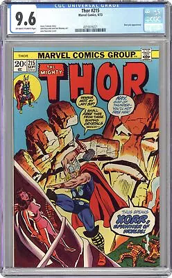 Buy Thor #215 CGC 9.6 1973 4355016021 • 108.92£