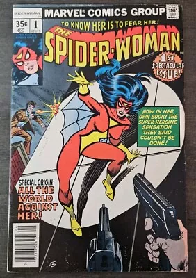 Buy Spider-Woman #1 First Solo Jessica Drew New Mask Origin 1978 • 39.99£