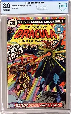 Buy Tomb Of Dracula 30 Cent Price Variant #44 CBCS 8.0 1976 22-2768525-016 • 120.59£