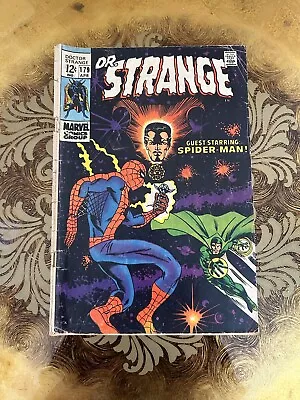 Buy Marvel Comics DR. STRANGE #179 (1969, Silver Age) Guest Starring SPIDER-MAN  • 10.87£