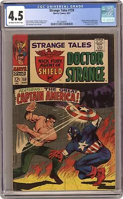 Buy Strange Tales #159 CGC 4.5 1967 3912208001 • 55.14£