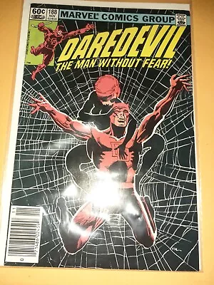 Buy Daredevil #188 (Marvel 1982) 1st Cameo App. Stone Classic Cover • 8.53£