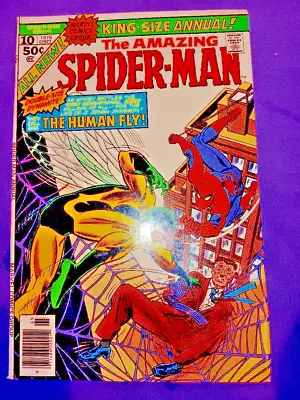 Buy The AMAZING SPIDER-MAN  King-Size Annual #10  1976 • 16.31£