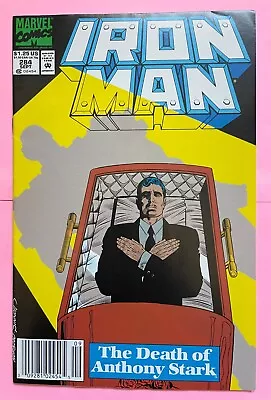 Buy Iron Man 284 1992 Marvel Comics Newsstand • 6.99£