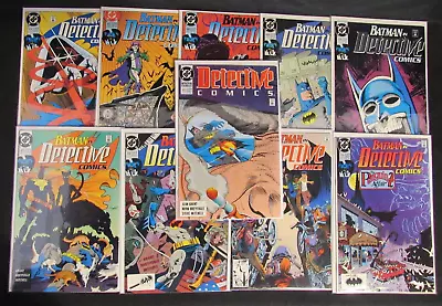 Buy Detective Comics Copper Age Lot #611, 612, 613, 614, 615, 616, 617, 618 ++ JJ885 • 23.30£
