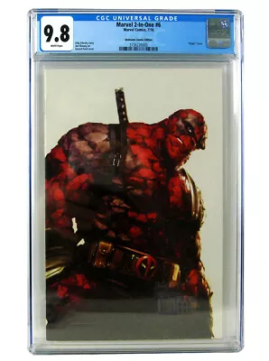 Buy Marvel 2 In 1 Thing And The Human Torch #6 Virgin Variant CGC Graded 9.8 Parel • 147.52£