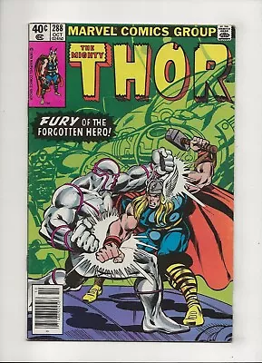 Buy The Mighty Thor #288 (1979) Mark Jewelers VG 4.0 • 6.99£
