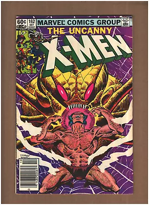 Buy Uncanny X-Men #162 Newsstand Marvel Comics 1982 WOLVERINE THE BROOD VG/FN 5.0 • 7.54£