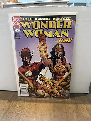 Buy Wonder Woman Vol 2 #214 With Flash Rucka Snyder 2005 Comic Book • 15.52£