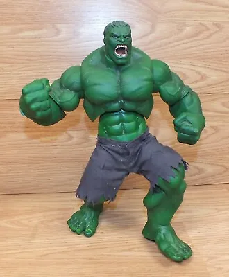 Buy 2003 Incredible Hulk Posable 13  (inch) Action Figure With Cloth Pants • 42.01£