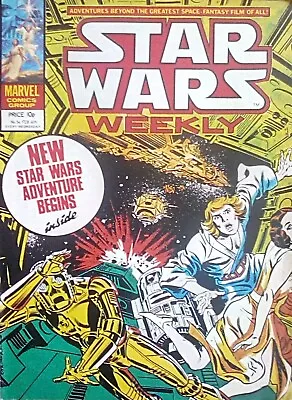 Buy STAR WARS WEEKLY No. 54 Feb. 14th 1979 Vintage UK Marvel Comic Mag V.G CONDITION • 8.99£