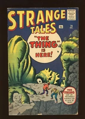 Buy Strange Tales 79 VG 4.0 High Definition Scans *b20 • 213.57£