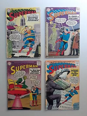 Buy Superman 128, 129, 136, 138 DC Comics 1959 - 1960 • 105.03£
