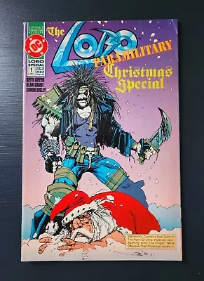 Buy LOBO  Paramilitary Christmas Special   (  #1  1991  )  VINTAGE DC COMIC BOOK • 6.50£