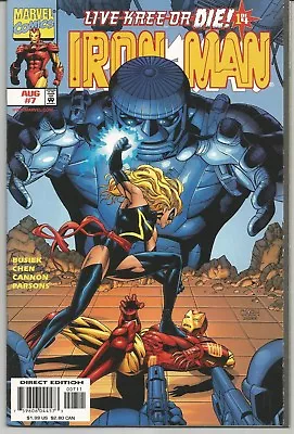 Buy The Invincible Iron Man #7 : Marvel Comics : August 1998 • 6.95£