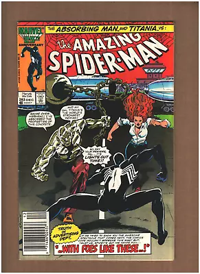 Buy Amazing Spider-man #283 Newsstand Marvel Comics 1986 ABSORBING MAN VG/FN 5.0 • 4.05£