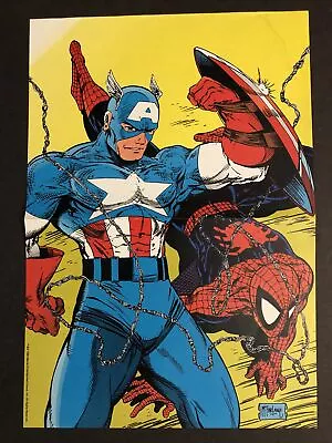 Buy The Amazing Spider-Man #323 Captain America COVER Poster 11x13.5 Todd McFarlane • 16.77£