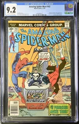 Buy Amazing Spider-Man #162 1976 Marvel Comics CGC 9.2 1st App Jigsaw • 70.01£
