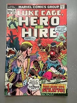 Buy Marvel Comics Luke Cage, Hero For Hire  #16 • 14.75£