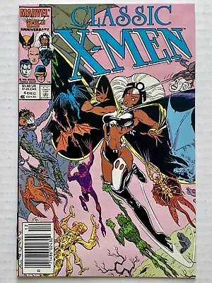 Buy Classic X-Men #4 (1986) Reprints Uncanny #96 - 1st Moira (VF/8.5) -KEY -VINTAGE • 23.30£