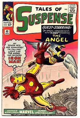 Buy TALES OF SUSPENSE #49 VG/F, Iron Man, 1st X-Men X-Over, Marvel Comics 1964 • 155.32£