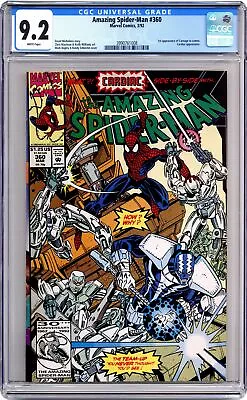 Buy Amazing Spider-Man #360 CGC 9.2 1992 3990761008 • 42.71£