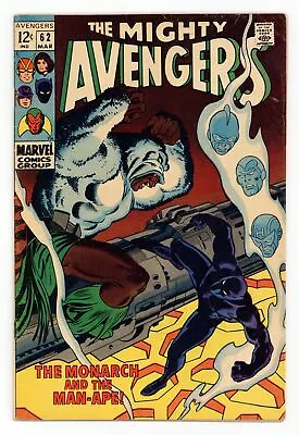 Buy Avengers #62 GD+ 2.5 1969 • 19.42£