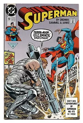 Buy Superman #52 (Vol 2) : NM :  The Name, Pardners, Is Terra-Man  • 1.95£