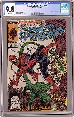 Buy Amazing Spider-Man #318D CGC 9.8 1989 4044644001 • 174.74£