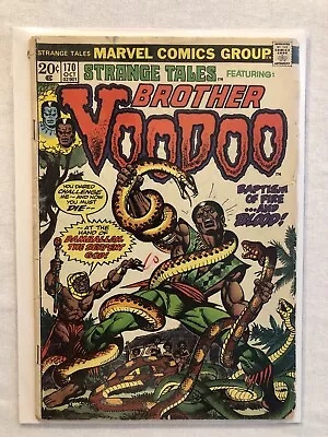 Buy Strange Tales #170 (1973 Marvel Comics) 2nd Brother Voodoo • 58.34£