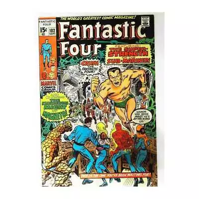 Buy Fantastic Four #102  - 1961 Series Marvel Comics Fine Minus [g  • 19.94£