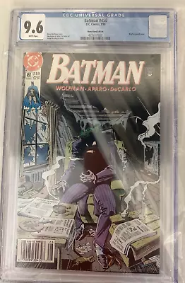 Buy Batman  Brief Origin Of Joker  #450 Comic 7/90 9.6 CGC • 50.48£