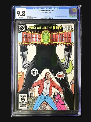 Buy Green Lantern 182 DC 1984 CGC 9.8 WP! 1st App Of John Stewart As Green Lantern!! • 213.57£