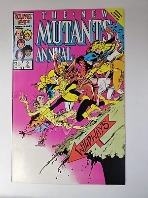 Buy New Mutants Annual #2 First App Psylocke Betsy Braddock!! 1986 Marvel • 22.48£
