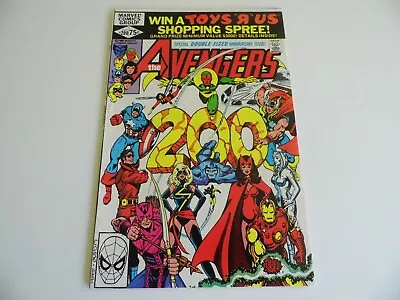 Buy Marvel Comics Avengers 200 Bronze Age High Grade Cents Copy VF+ 8.5 • 27.50£