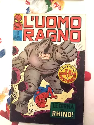 Buy Amazing Spiderman 41 First Appearance Rhino Italian Edition 1972 • 60£
