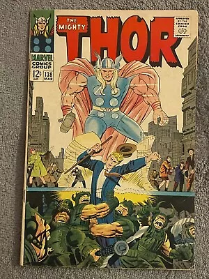 Buy Thor #138 (RAW 7.5+ MARVEL 1967) Stan Lee. Jack Kirby • 77.66£