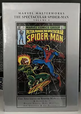 Buy Marvel Masterworks Spectacular Spider-man Volume 5 Hardcover. New And Sealed. • 42£
