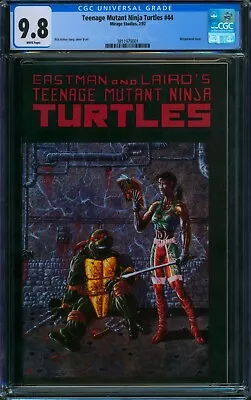 Buy Teenage Mutant Ninja Turtles #44 ⭐ CGC 9.8 ⭐ Eastman TMNT Mirage Studios 1992 • 154.55£