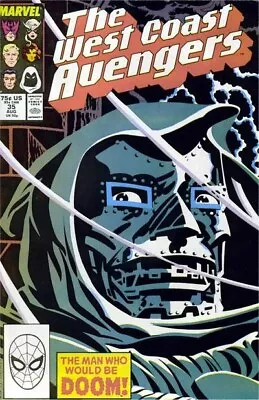Buy Free P & P; West Coast Avengers #35, Aug 1988:  The Voice Of Doom!  • 4.99£