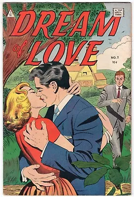 Buy Dream Of Love #2 1958 IW Silver Age Romance Quality Comic NICE GGA Wild Stories • 15.49£