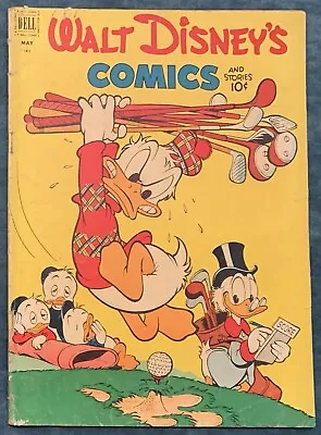 Buy Walt Disney’s Comics And Stories #140  May 1952  Golf Cover  1st Gyro Gearloose • 19.43£