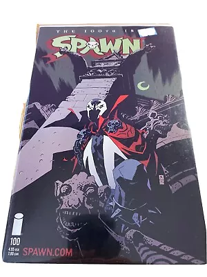 Buy Spawn #100 (2000) Mignola Cover Image Comics Death Of Angela • 31.06£