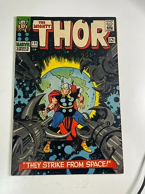 Buy The Mighty Thor #131 Silver Age Marvel Comic Book • 89.31£