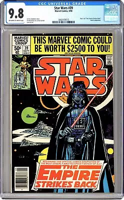 Buy Star Wars #39N CGC 9.8 1980 3868169013 • 275.70£